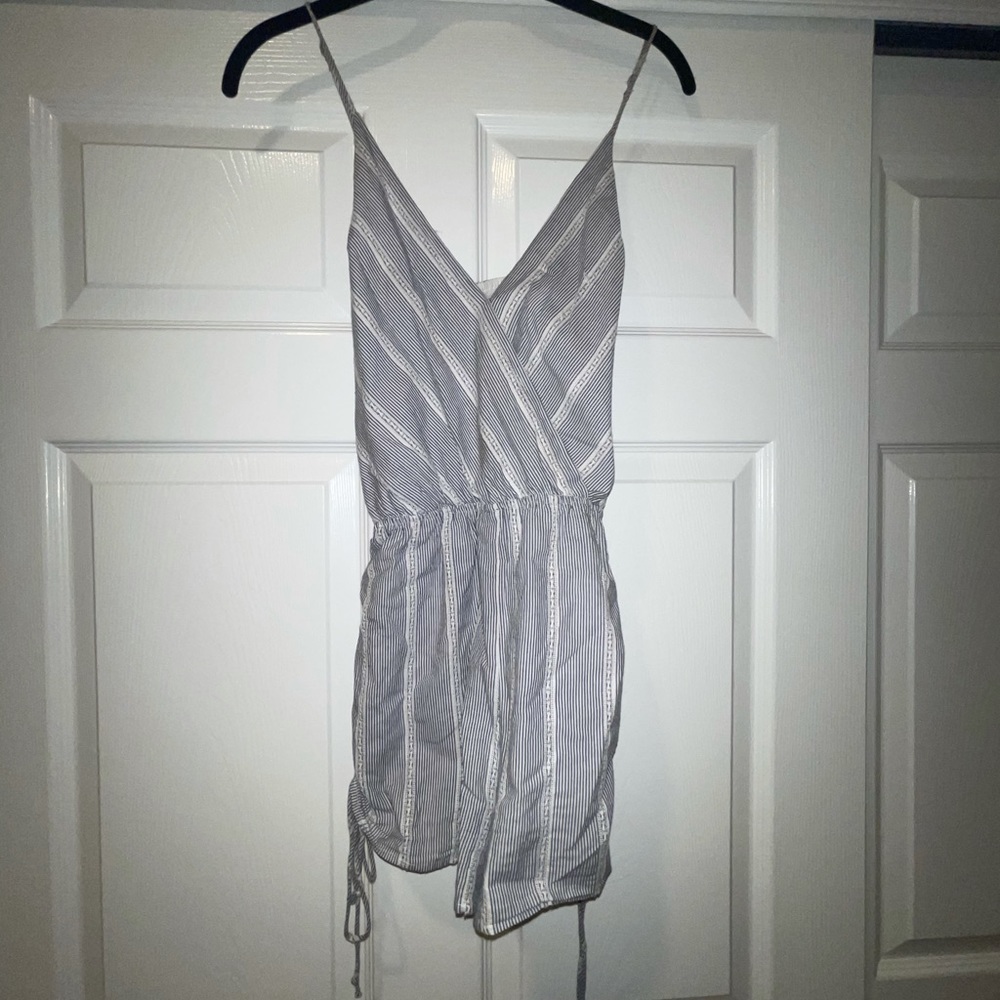 Striped romper